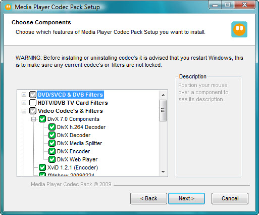 dts plugin windows media player